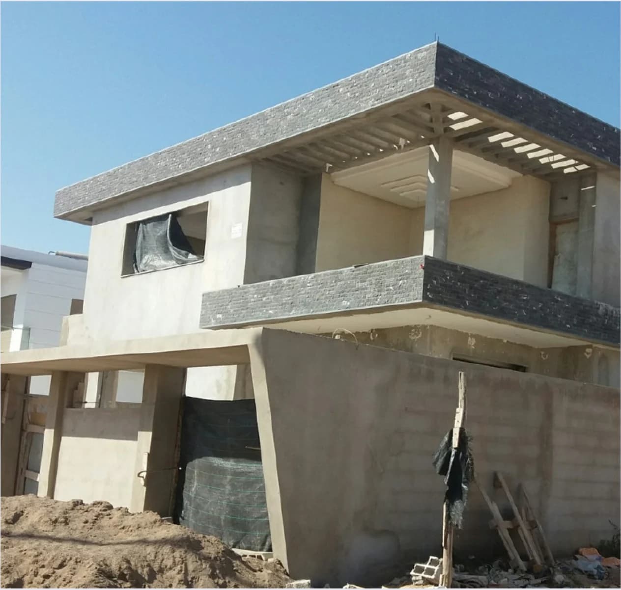 Villa en cours de construction à Founty